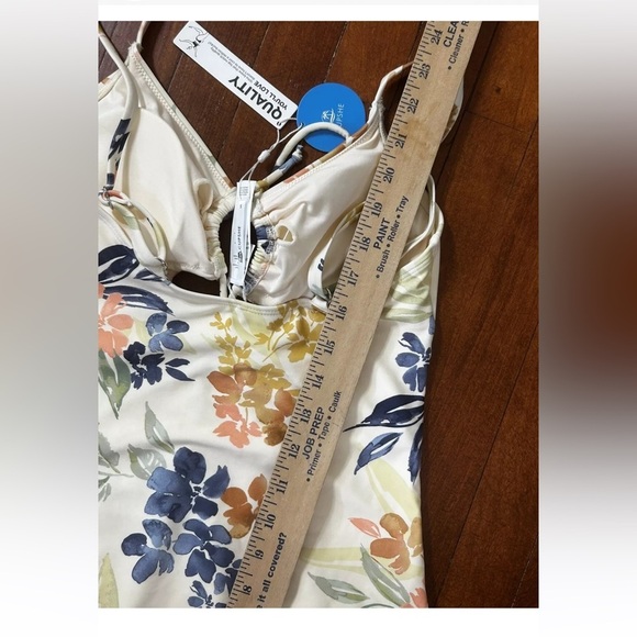 CUPSHE one piece swim tropical floral print - Picture 4 of 6